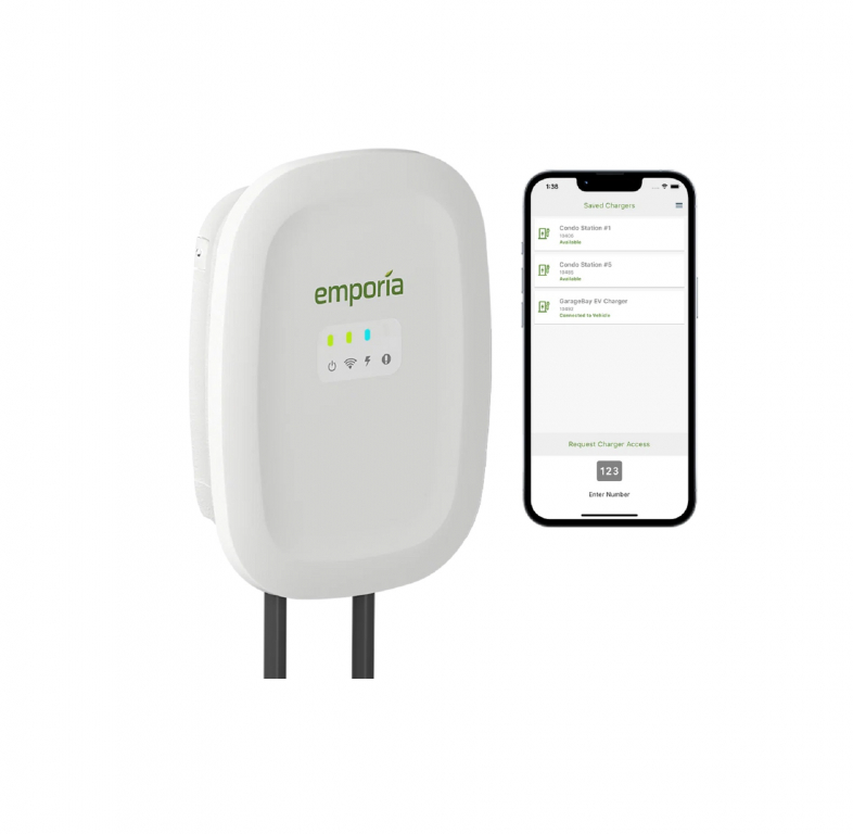 Emporia Classic Level 2 EV Charger with Invite2Charge